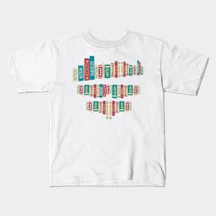 I Love books - book, books Kids T-Shirt